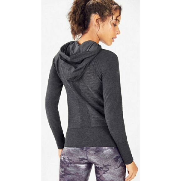 NWOT Fabletics Kinsley Seamless L/S Hoodie - Picture 2 of 7